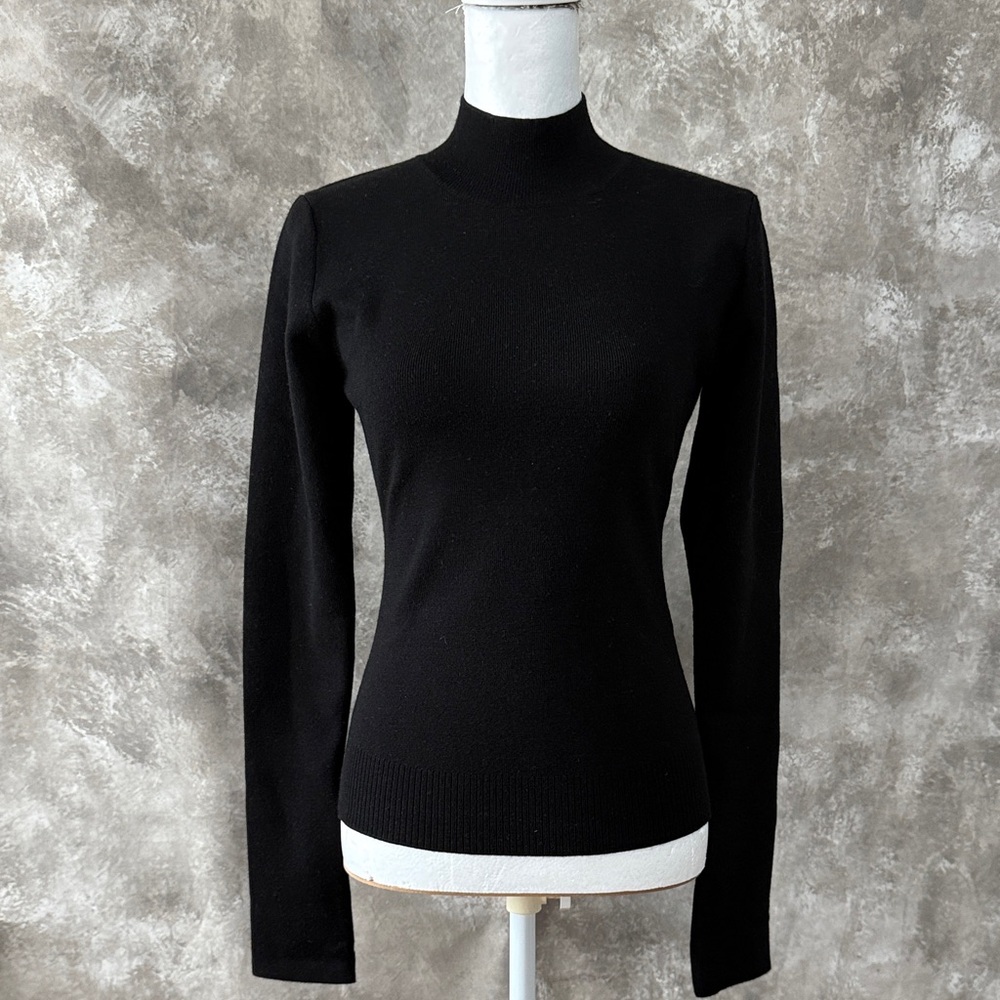 MONSE Black Cutout Back Top (Love5)